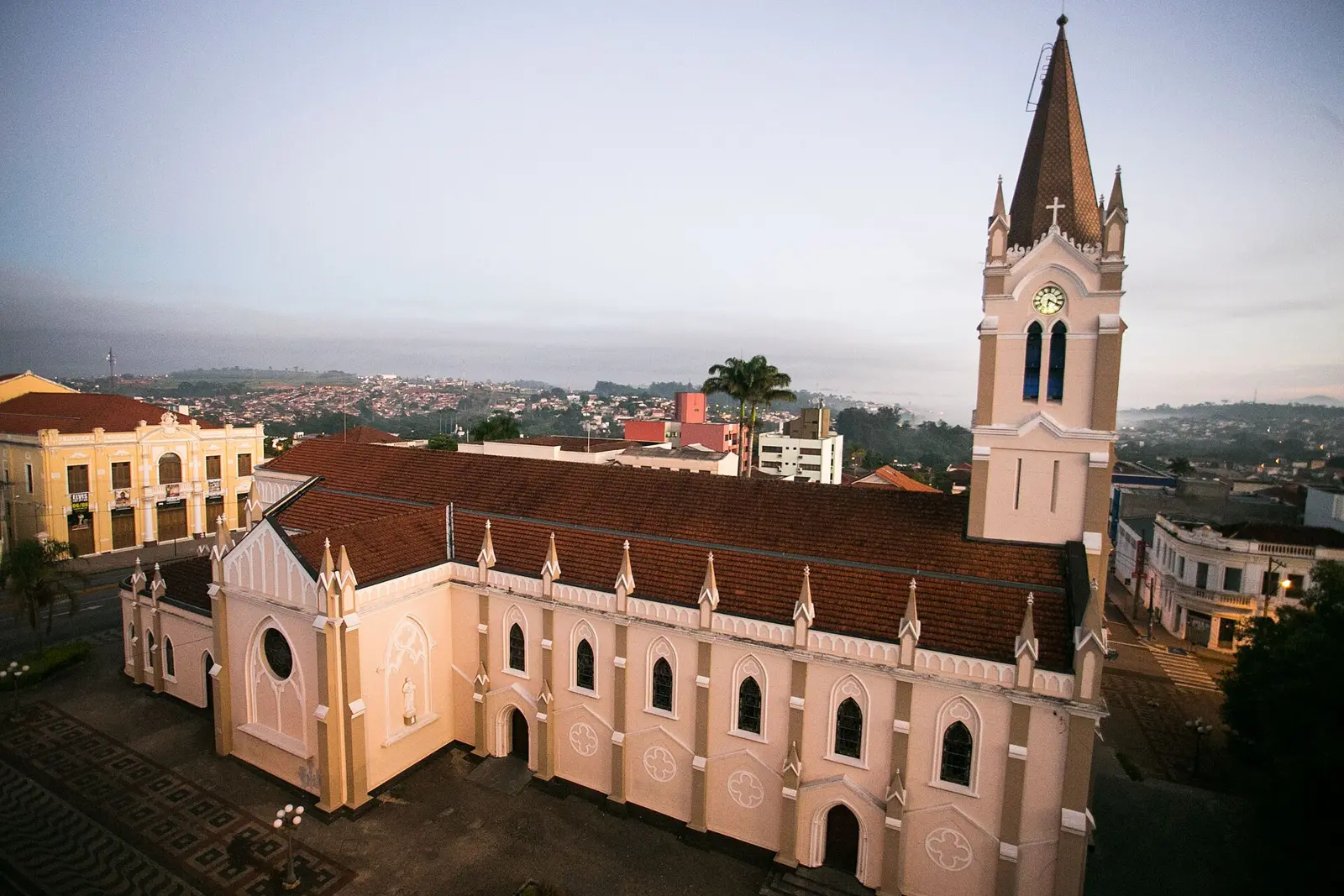 Catedral e centro de São João da Boa Vista
