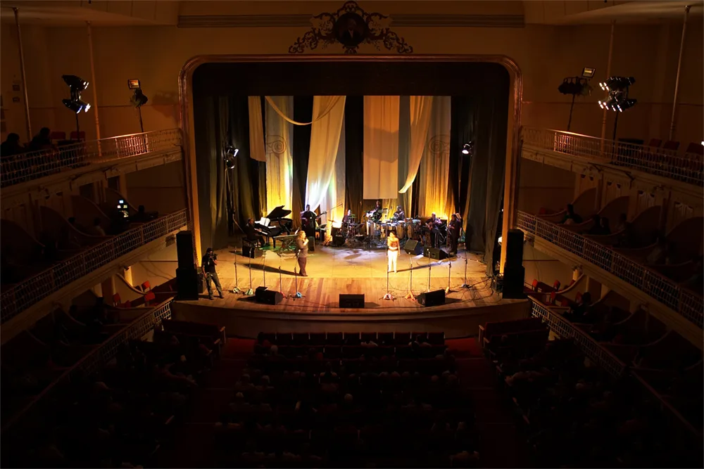 Palco do Theatro Municipal